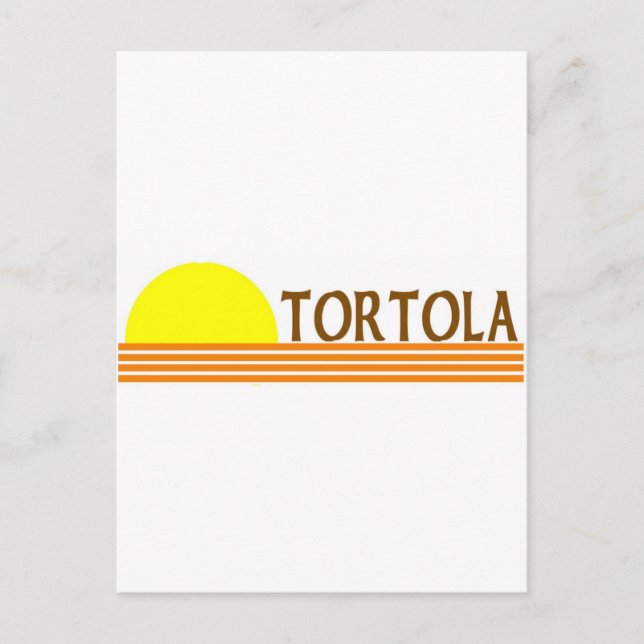 Tortola Vykort (Framsida)