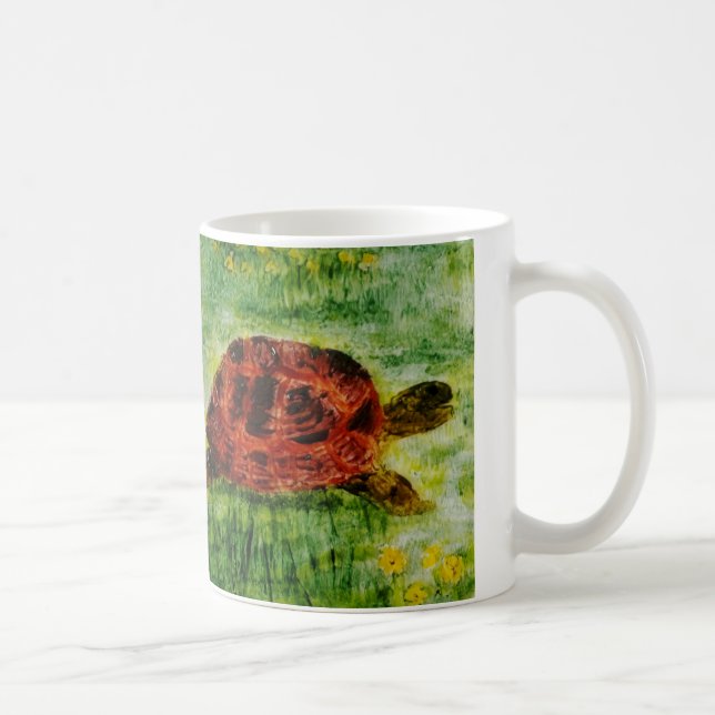 Tortologi för reptila djur kaffemugg (Höger)