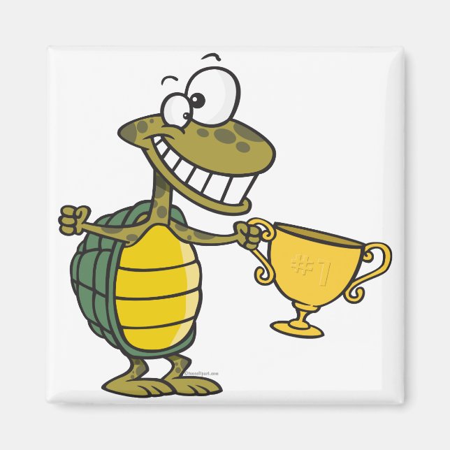 Tortosköldpaddsmästare Magnet (Framsidan)