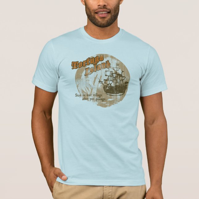 Tortuga ö tee shirt (Framsida)