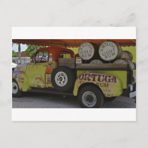 Tortuga Rum Vykort