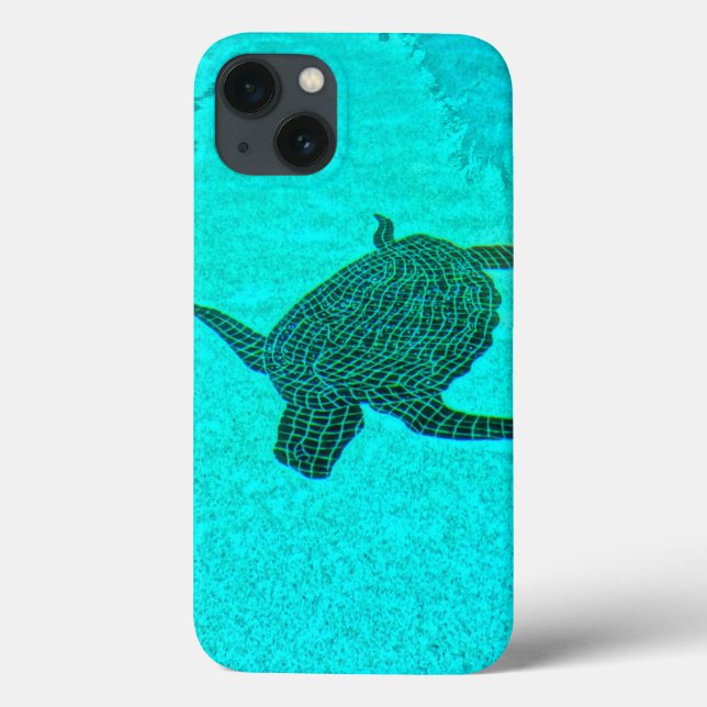 Tortuga Turtle Mosaic på Sanibel Island Florida (Baksida)