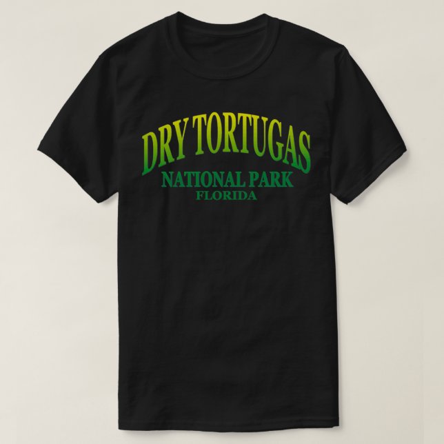 Tortugas nationalpark Florida T Shirt (Design framsida)