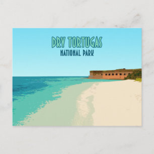 Tortugas nationalpark Florida Vykort