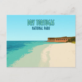 Tortugas nationalpark Florida Vykort