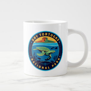 Tortugas nationalpark jumbo mugg