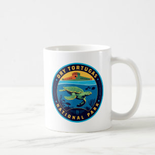 Tortugas nationalpark kaffemugg
