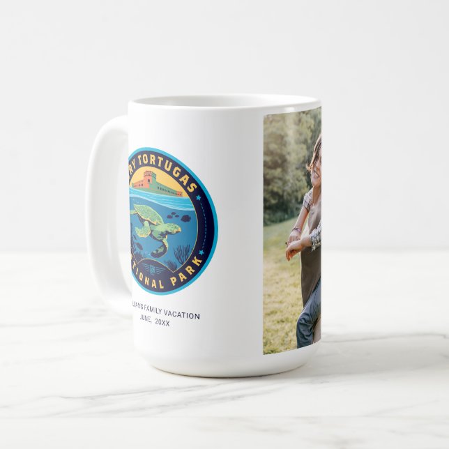 Tortugas nationalpark kaffemugg (Framsida vänster)