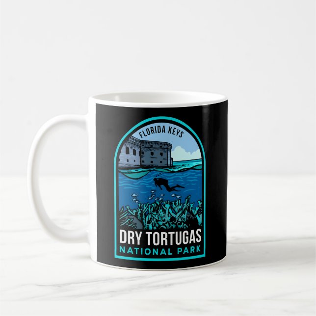 Tortugas nationalpark kaffemugg (Vänster)