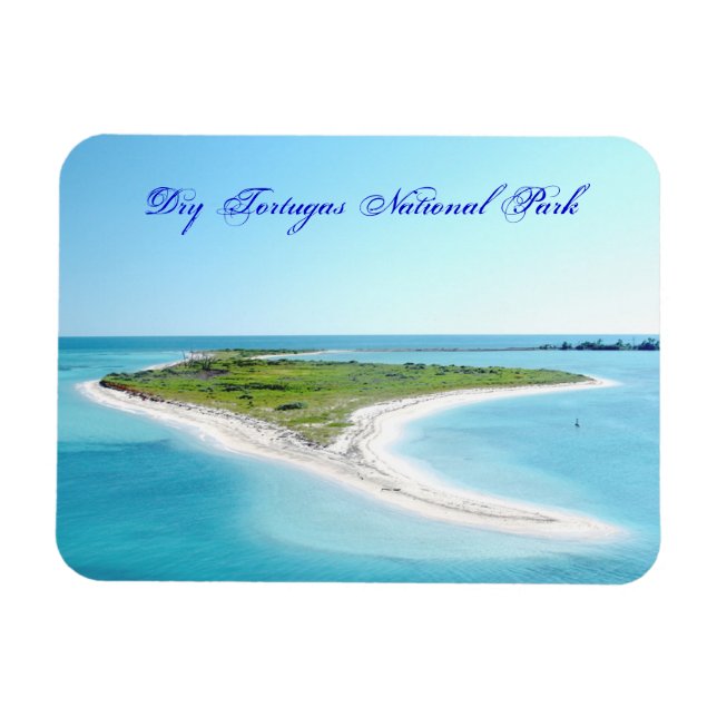 Tortugas nationalpark magnet (Horisontell)
