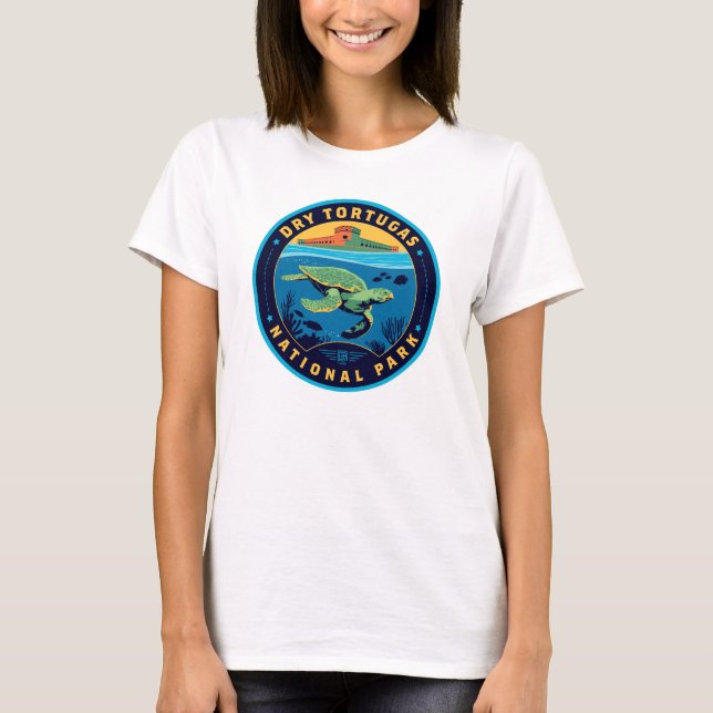 Tortugas nationalpark t shirt (Framsida)
