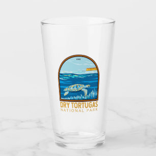 Tortugas nationalpark Turtle Vintage Glaskopp