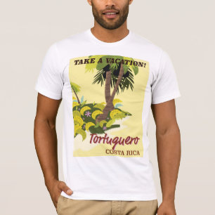 Tortuguero, Costa Rica vintage resor poster Tee Shirt