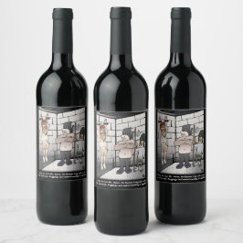 Tortyr Vinflaska Etikett