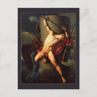 Tortyren av Prometheus av Jean Lair Vykort
