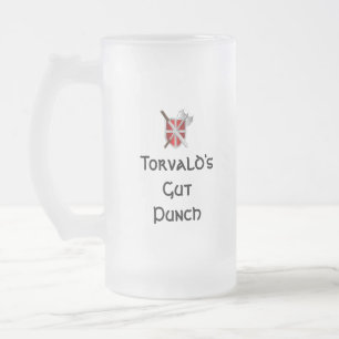 Torvald's Beer Stein Frostat Ölglas