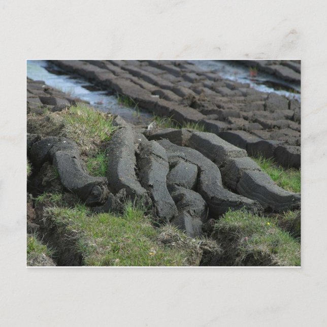 Torvskärning Vykort (Framsida)