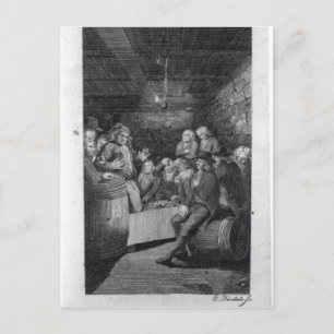 Tory Pandemonium, från John Trumbull's Vykort