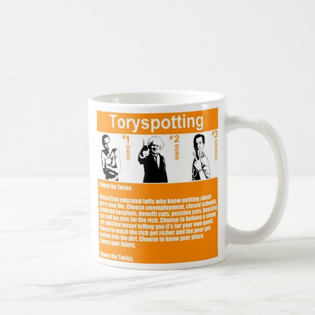 Toryspotting Kaffemugg (Höger)