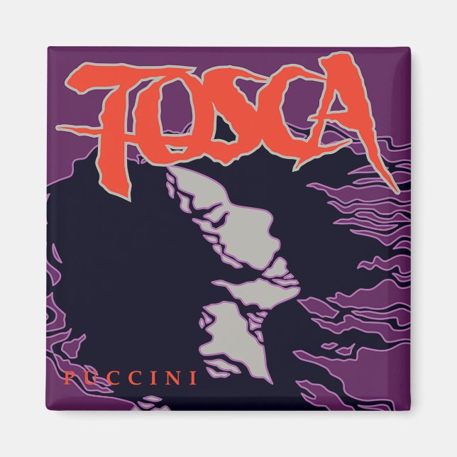 Tosca! Opera Magnet (Framsidan)