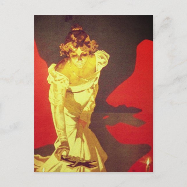 Tosca-ursprunglig poster - detaljer (Giacomo Pucci Vykort (Framsida)