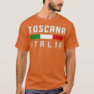 Toscana Italia Italia italiensk region Typography T Shirt