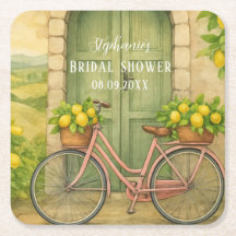 Toscana Italien Citrus Medelhavet Bröllopsdusch