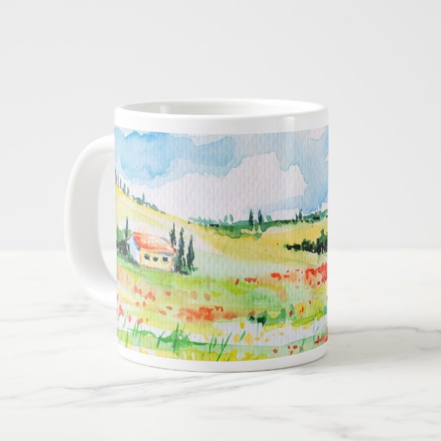 Toscana Jumbo Mugg (Framsida vänster)