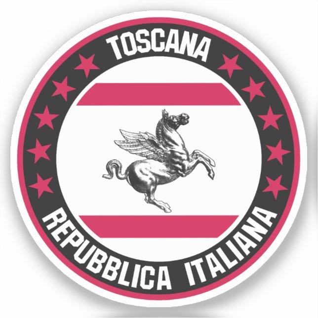 Toscana Klistermärken (Framsida)