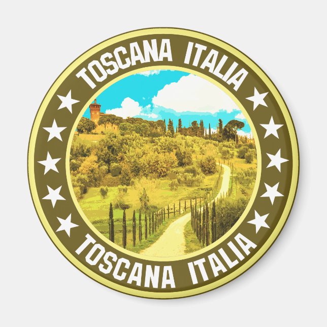 Toscana Magnet (Framsidan)