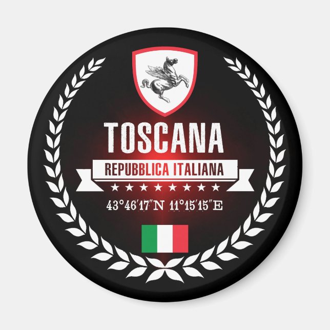 Toscana Magnet (Framsidan)