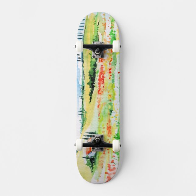 Toscana Skateboard Bräda 20,5 Cm (Framsida)