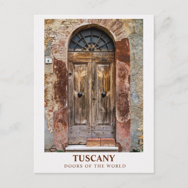 Toscana - Världens dörrar vykortssamling Vykort (Framsida)