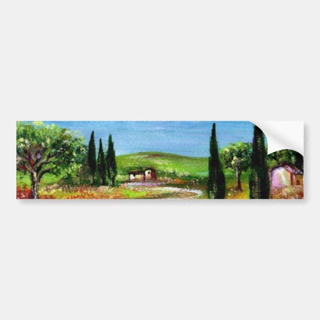 TOSCENS LANDSKAP 5 BILDEKAL (Framsidan)