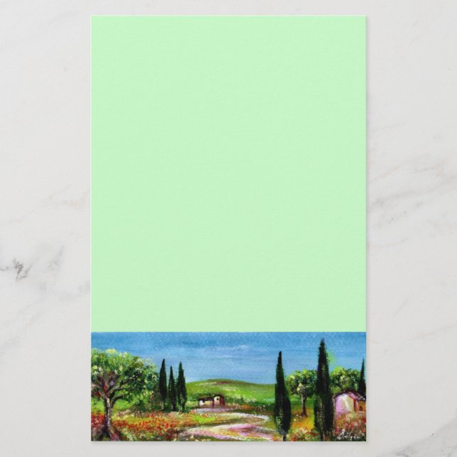 TOSCENS LANDSKAP 5 BREVPAPPER (Framsida)
