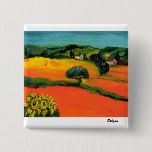 TOSCENS LANDSKAP MED SOLROSOR KNAPP