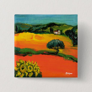 TOSCENS LANDSKAP MED SOLROSOR KNAPP