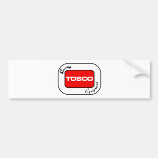 TOSCO-tävlautrustning Bildekal