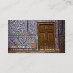 Toshxauli Palace Visitkort