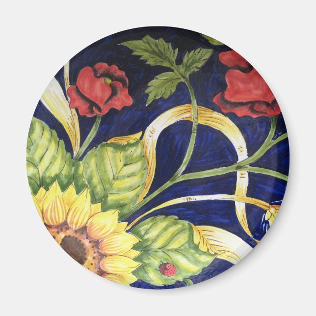 Toskana Flowers 2 MAGNET (Framsidan)