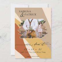 Toskana Gult Rust Beige Modern Abstrakt Photo