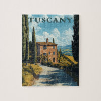 Toskana, Idyllic Italiana Landstryside