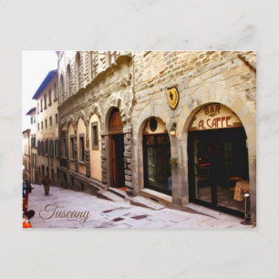Toskana. Italien. Cortona. Vykort