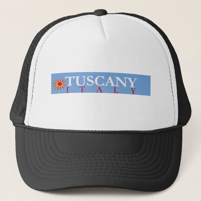 Toskana Italien Poster Truckerkeps (Framsida)