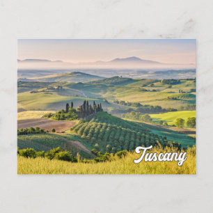 Toskana, Italien Vykort