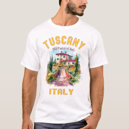Toskana, The Poetry of Italien T Shirt