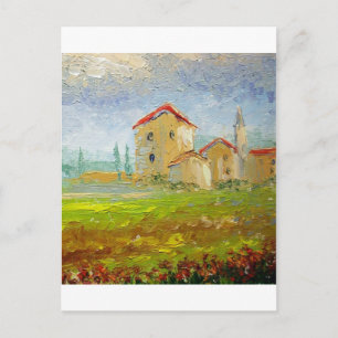 Toskany Village Palette Vykort