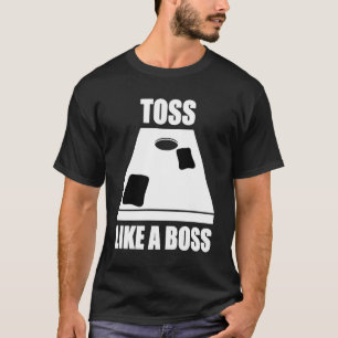 Toss som en Chef Cornhole Bean Bag T Shirt