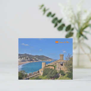 Tossa de Mar, Spanienresa Helg Vykort
