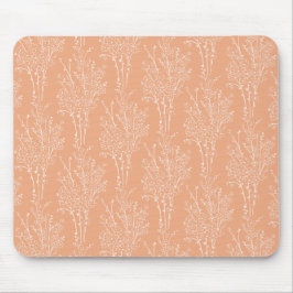 Tossed Floral Silhouette Botanical | Soft Apricot  Musmatta
